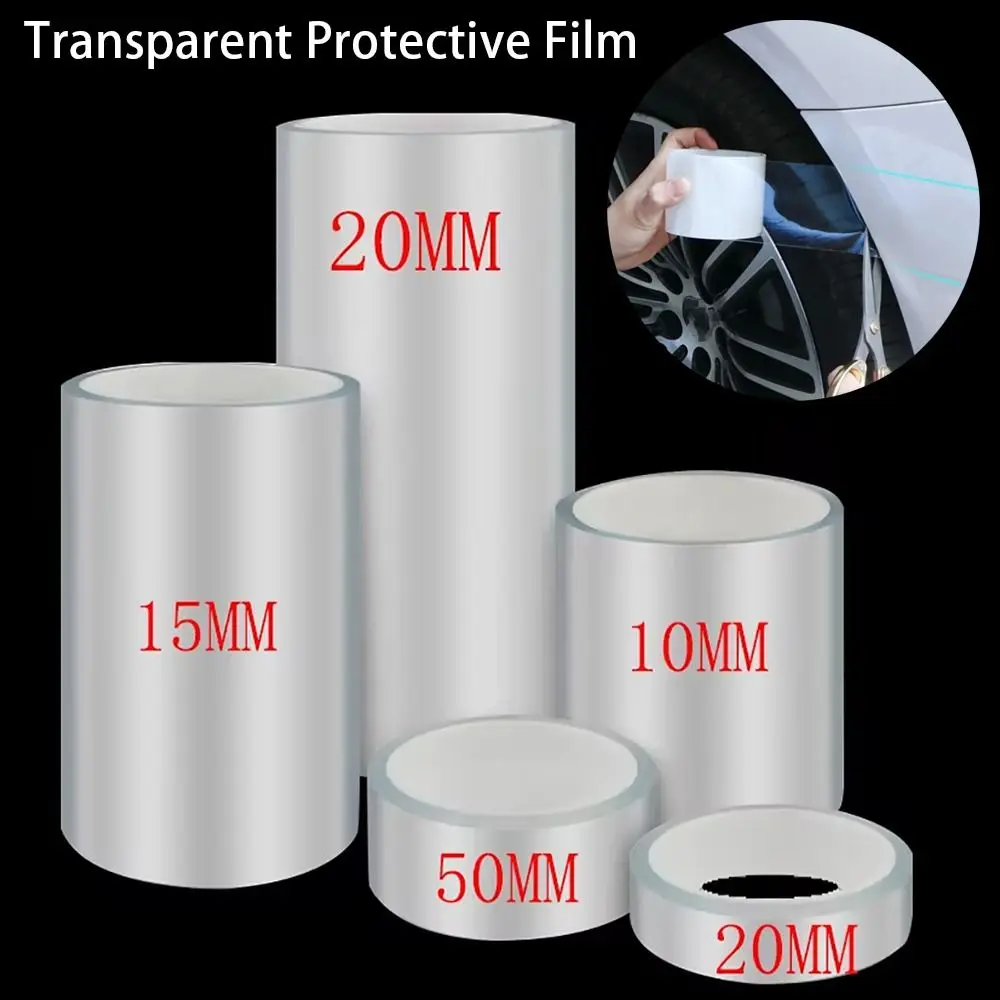 1Roll Bike Frame Protector Transparent Protective Film Riding Decoration Invisible Bicycle Protection Stickers