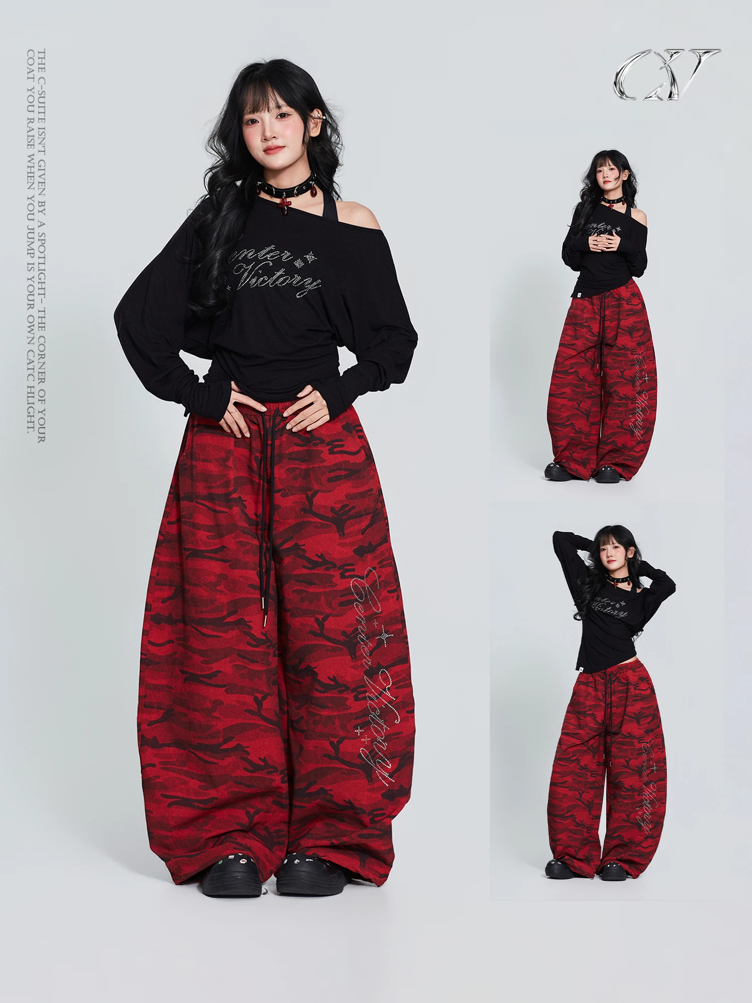 

Брюки-карго с камуфляжным принтом «банан», для танцев, квадратного танца, повседневные, прямые, дышащие, приятные к телу, для женщин