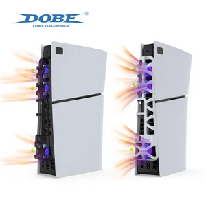 مروحة رفيعة للبلاي ستيشن 5 ، إصدار قرص نحيف ، إصدار رقمي مع إضاءة RGB ، منفذ USB 3.0 ، TP5-3538S أفضل 6 مبردات تبريد مبيعات لجهاز PS3 - رقم 1