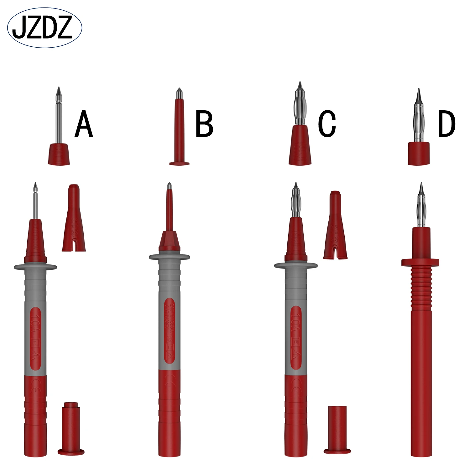 Imagem -02 - Jzdz-agulha da Caneta do Teste do Multímetro Sonda Universal Pin do Teste de Múltiplos Propósitos J.30044 Peças