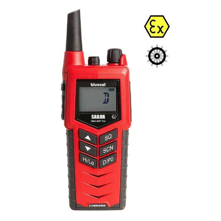 

Cobham SAILOR 3965 UHF Fire Fighter Radio (403965C-00501)