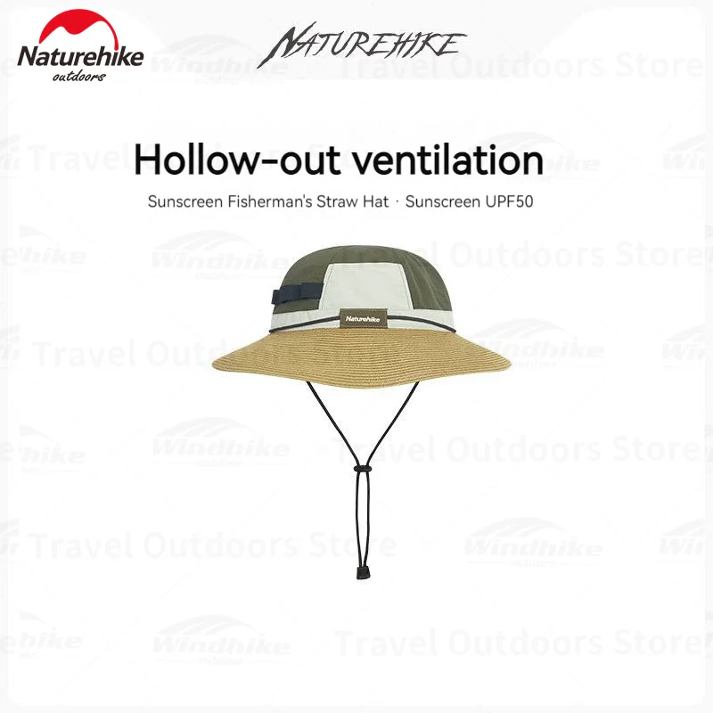 Naturehike Mesh Fisherman Hat Waterproof Outdoor Hat Summer Hat Fishing Garden Bucket Hats For Men Camping Accsesories