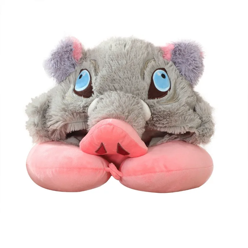 

Японское аниме Demon Slayer Hashibira Inosuke Kawaii шляпа в форме мультфильма аниме товары небольшой подарок