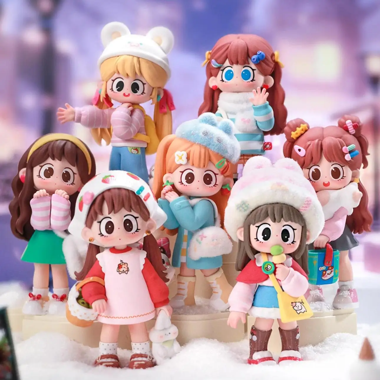 

Milay 2 Generation Happy Formula Series Blind Box Flocked Doll Milay Cute Figurine Mystery Box Decoration Toy Girl Birthday Gift