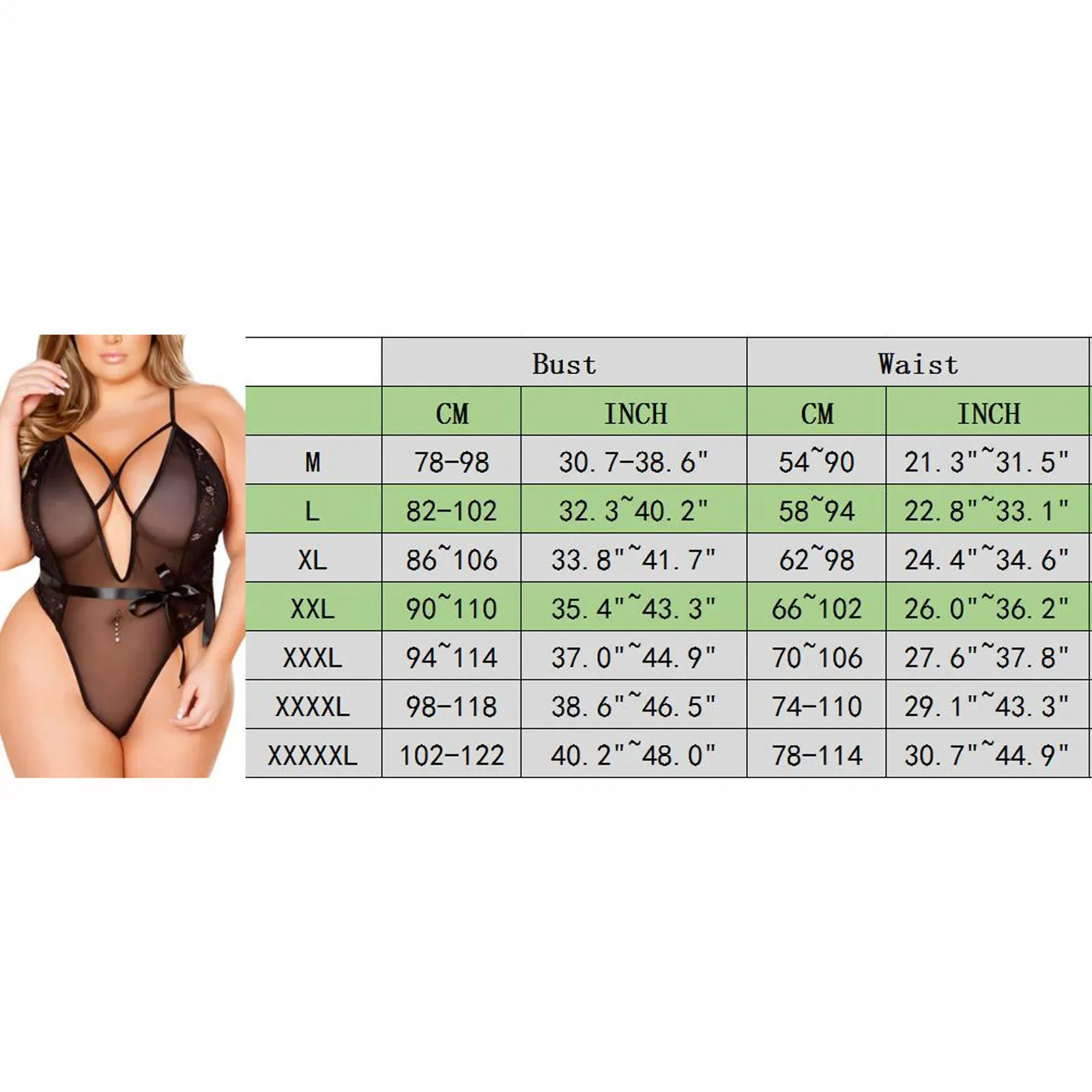 Sexy Vrouwen Plus Size Lingerie Set Perspectief Kant Holle Ondergoed Set Een Stuk Bodysuit Pyjama Fantasias Femininas Adultas