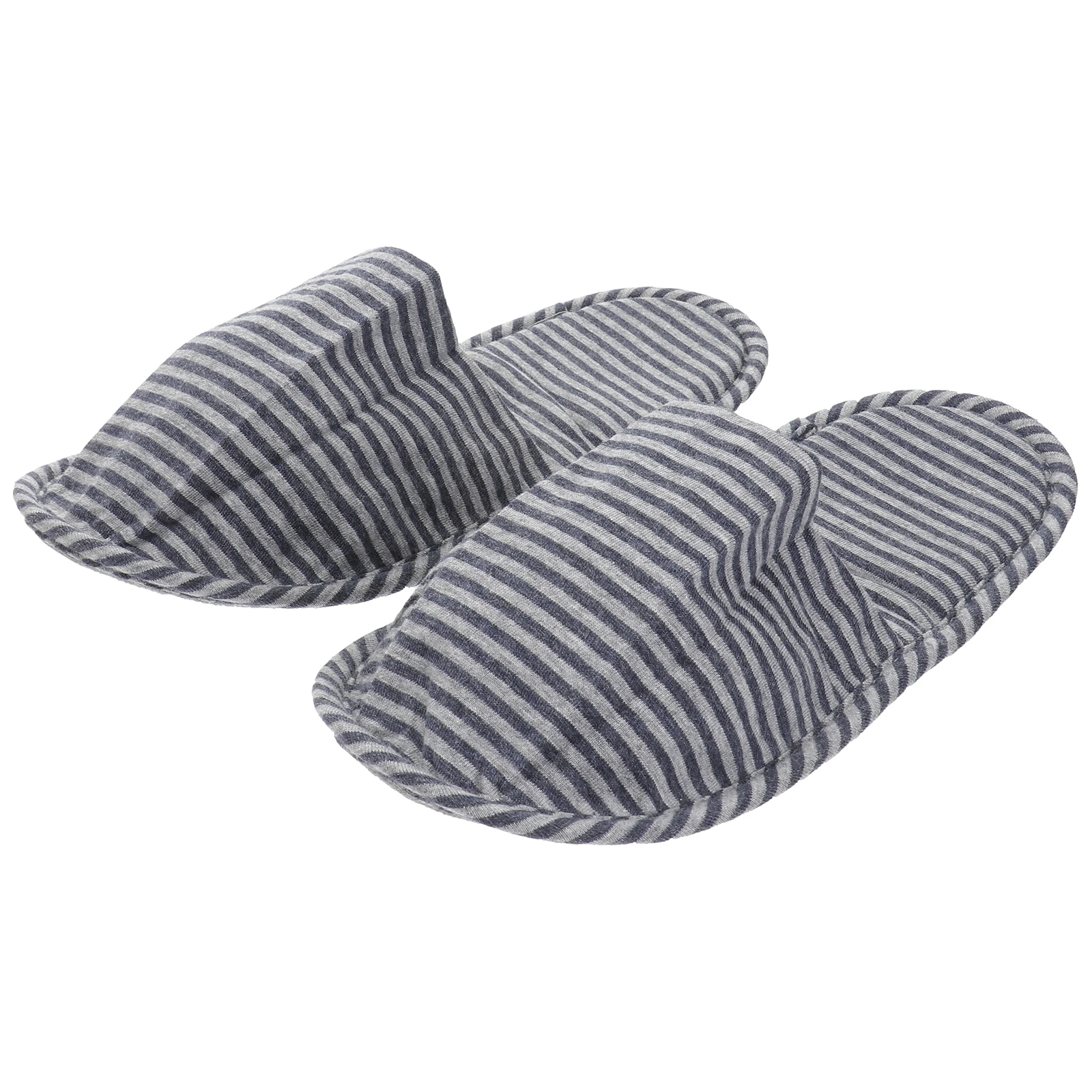 

1 Pair Super Light Cotton Slippers Folding Portable Travel Slippers For Women 38-39 With Storage Bag Foldable Indoor Shoes