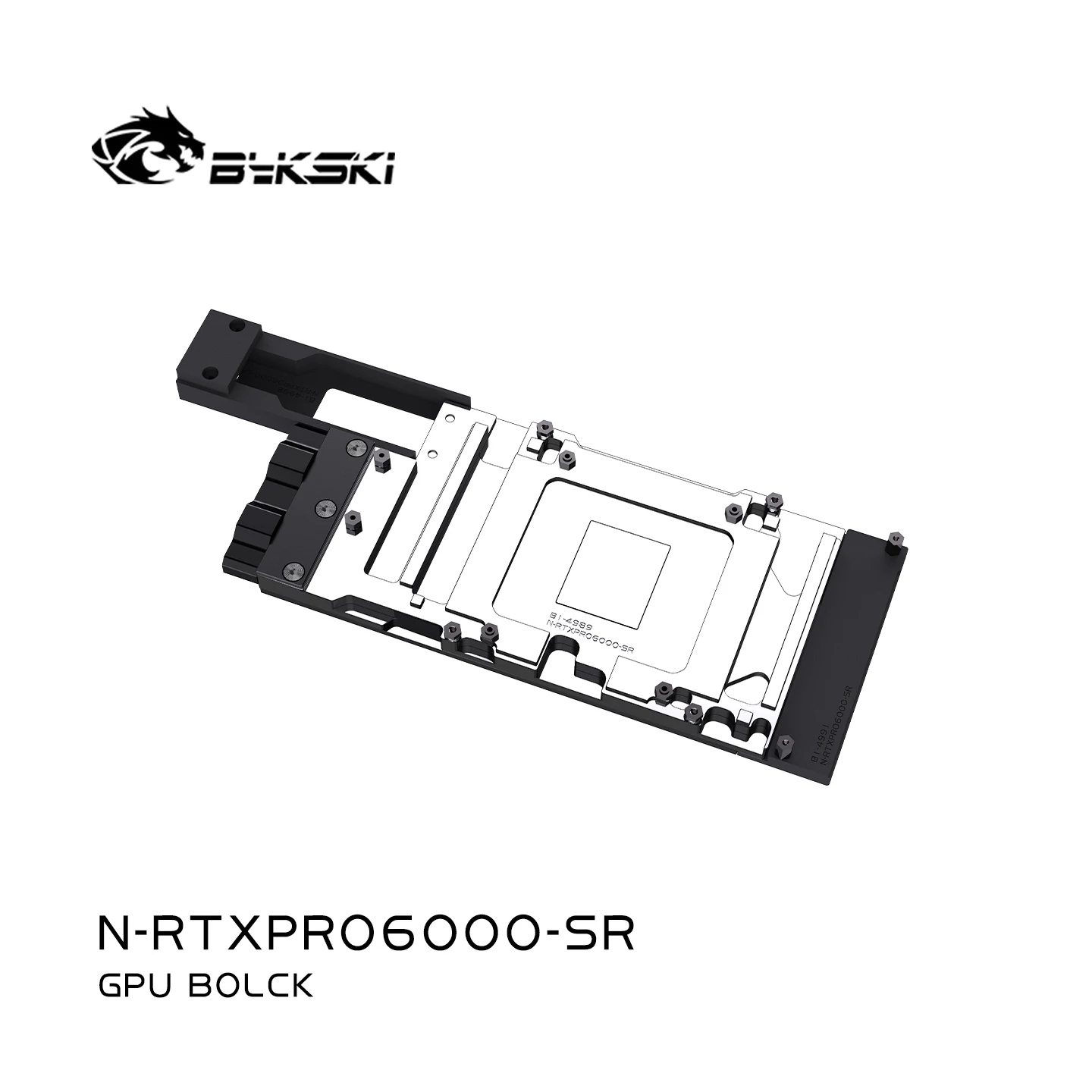 Bykski GPU Block For NVIDIA RTX Pro 6000 Blackwell Server Edition