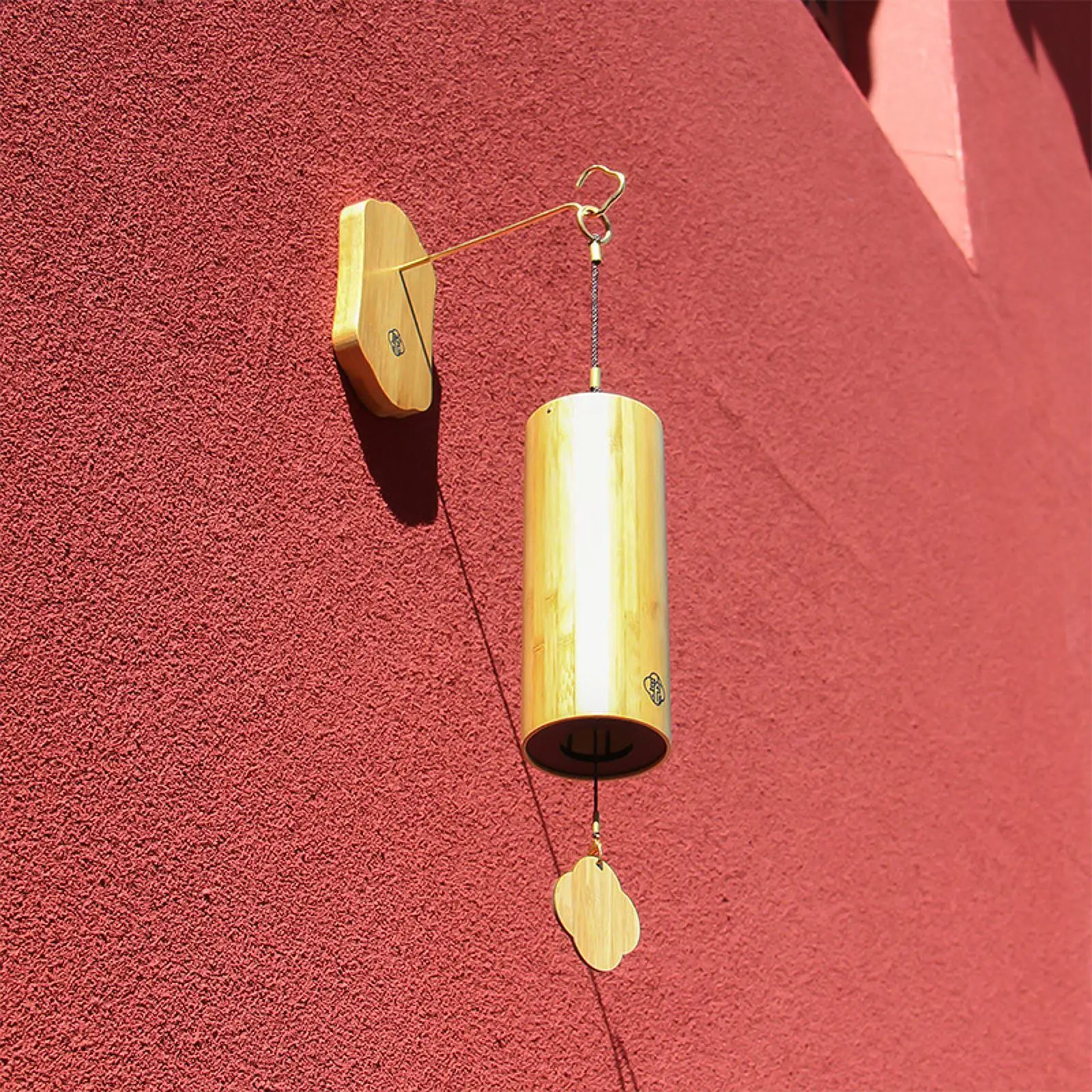 

Wall Mounted Wind Chime Bracket Wind Chime Stand, Bird Feeder Hanging Decorative