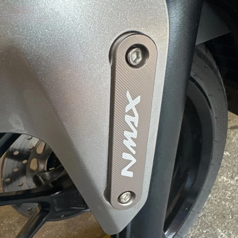 

NMAX155 For Yamaha Nmax 155 N-MAX 155 2017 - 2021 2022 2023 2024 Motorcycle Accessories Front Axle Coper Plate Decorative Cover