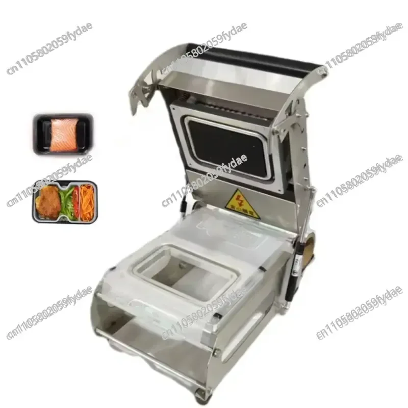 Fast Food Bento Plastic Container Desktop Packaging Sealing Machine Manual Tray Sealing Machine