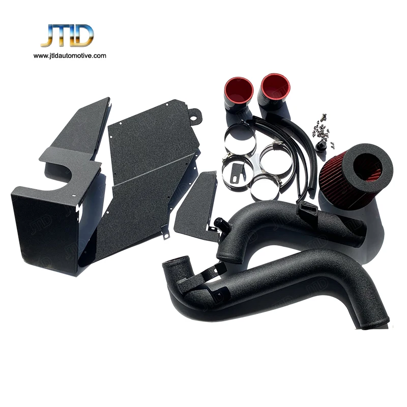 JTLD High Performance Black Cold Air Intake Pipe System For VW 2.0T FSI EA113 MK5 GTI GLI 2006-2008 MK6 GOLF R Audi A3