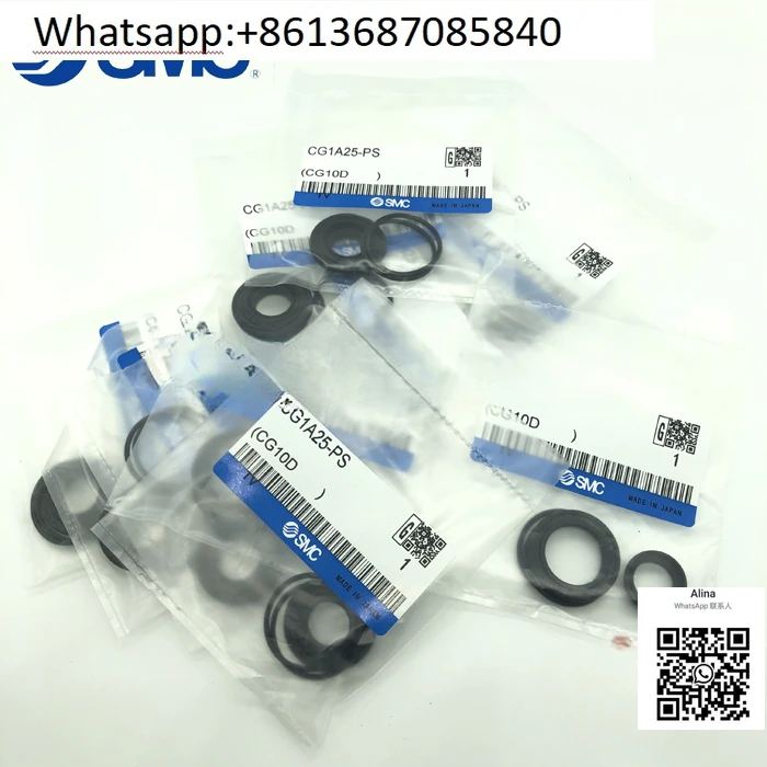 

10pcs SMC sealing ring CG1BN CG1A20-PS CG1N25-PS CG1A32-PS CG1N40/50/63-PS