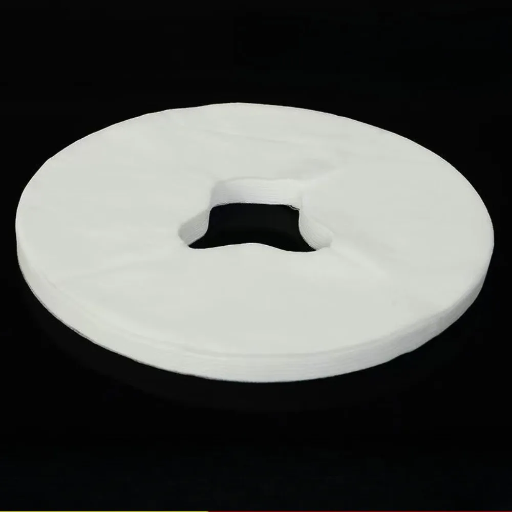 

100pcs Spa Salon Disposable Massage Face Rest Cushion Covers Cradle Sheets Headrest Pillow Paper Massage Face Cradle Table Cover
