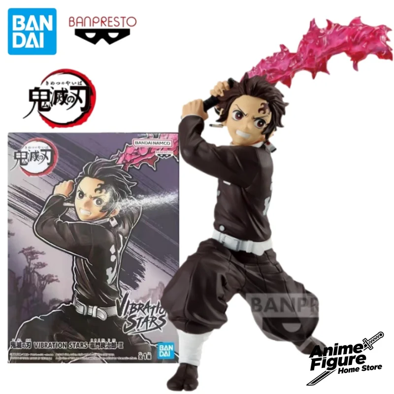 

100% оригинал в наличии Bandai Banpresto VIBRATION STARS Demon Slayer Kamado Tanjirou аниме персонаж игрушка модель коллекция подарки
