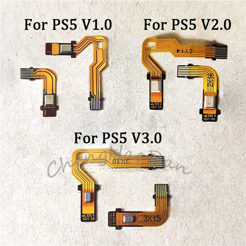 

1 комплект гибкого кабеля микрофона для PlayStation 5 V1 V2 V3, контроллер геймпада для PS5 BDM-010 020 030, внутренние ленточные кабели для микрофона с ручкой