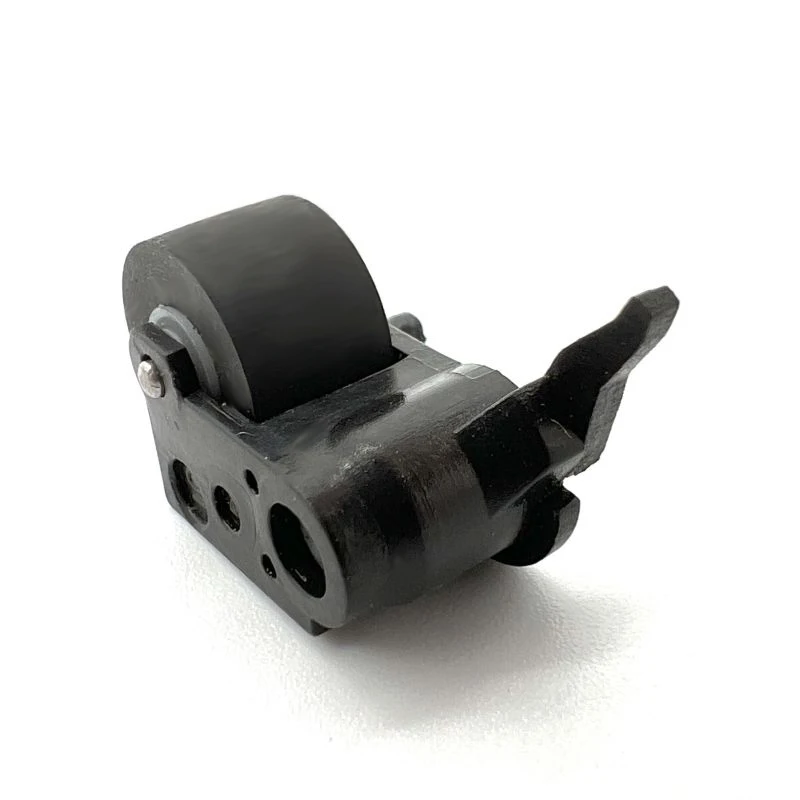 1Pcs 10mm Rubber Wheel Pinch Roller With Plastic Bracket Holder For Audio Cassette Deck Tape Recorder Stereo Player Accessories