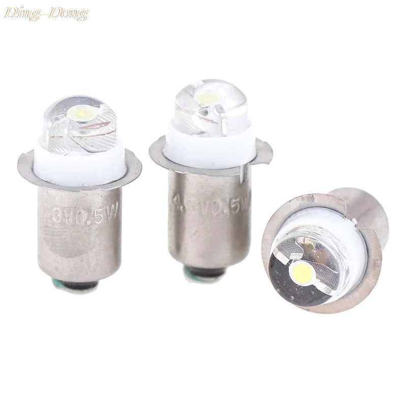 LED Light Bulb P13.5S 0.5W Work Light Flashlight Torch Light Replacement Led Bulb Work Light Lamp 3V 4.5V 6V