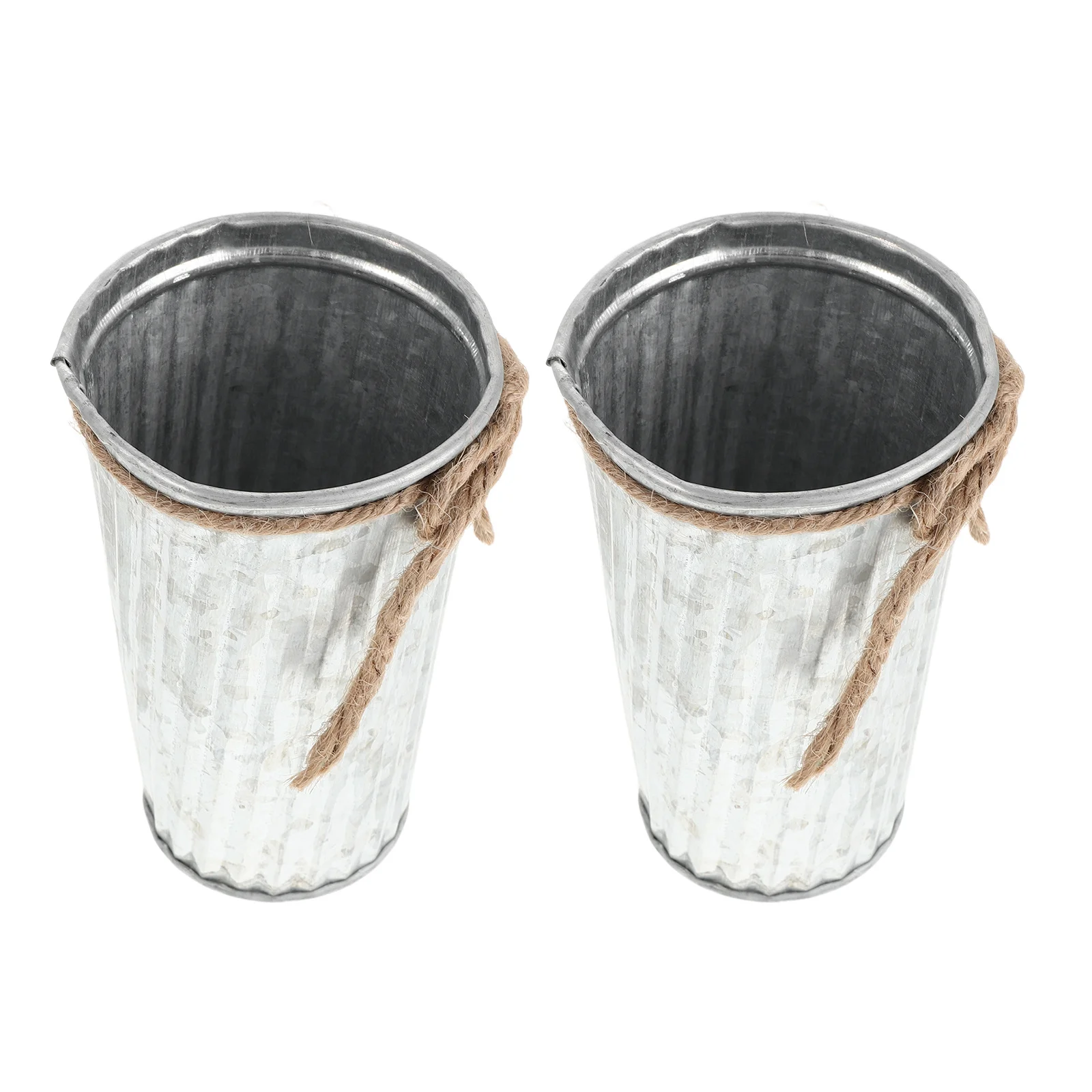 

2pcs Metal Pencil Holder Round Iron Desk Organizer For Pens Pencils Brushes Stationery Storage Cup Office School