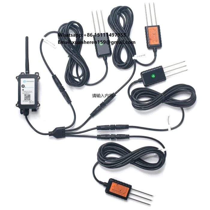 

Датчик влажности почвы и электропроводности Dragino LoRaWAN для умного земледелия с 4 сенсорными зондами