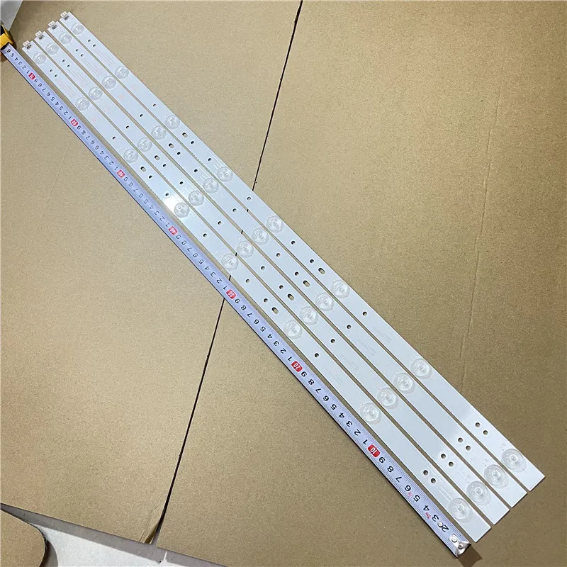 ل OY39D08 ZC14F 04 0Y39D08-ZC14F-04 OY39D08-ZC14F-04 39 بوصة 755 مللي متر 8LED 3V 100% جديد الألومنيوم LCD إضاءة خلفية للتلفاز بار