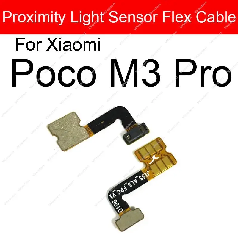 Flashlight Proximity Sensor Ambient Flex Cable For Xiaomi Poco F3 F2 M3 X3 Pro X3NFC For POCO F1 Led Notification Light Flex