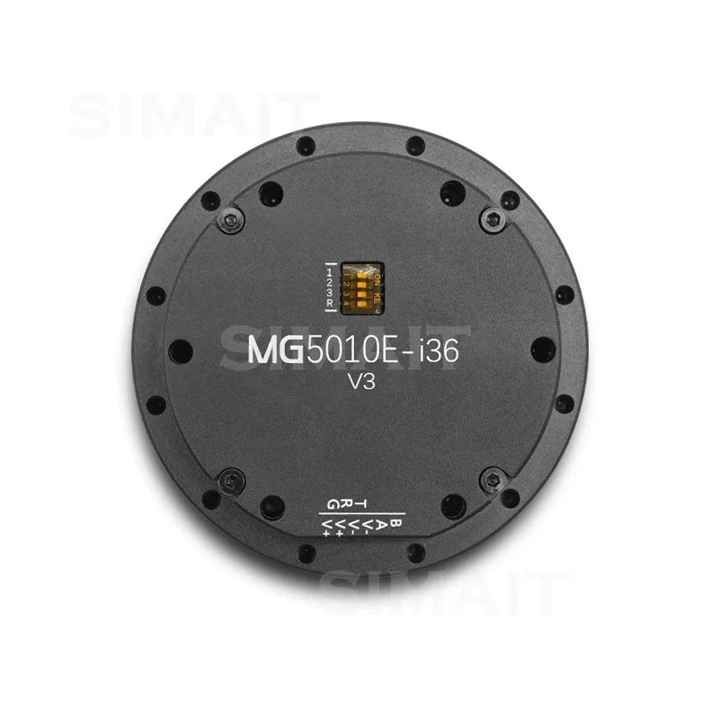 MG5010E-i36 V3 Micro Servo Motor with Gear Reduction, Dual Encoder & Brake for Robot