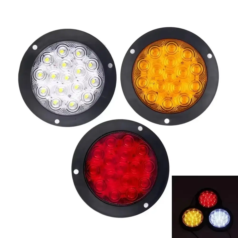 DC 12-24V LED Flashing Chassis Tail Light Multi-Color Weatherproof RGB Underbody Warning Lamp Anti Fog High-Power
