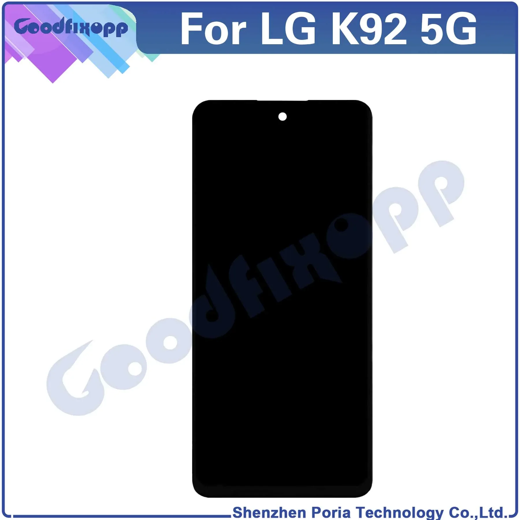 شاشة Lcd تعمل باللمس الجمعية ل lg k92 5g lmk920