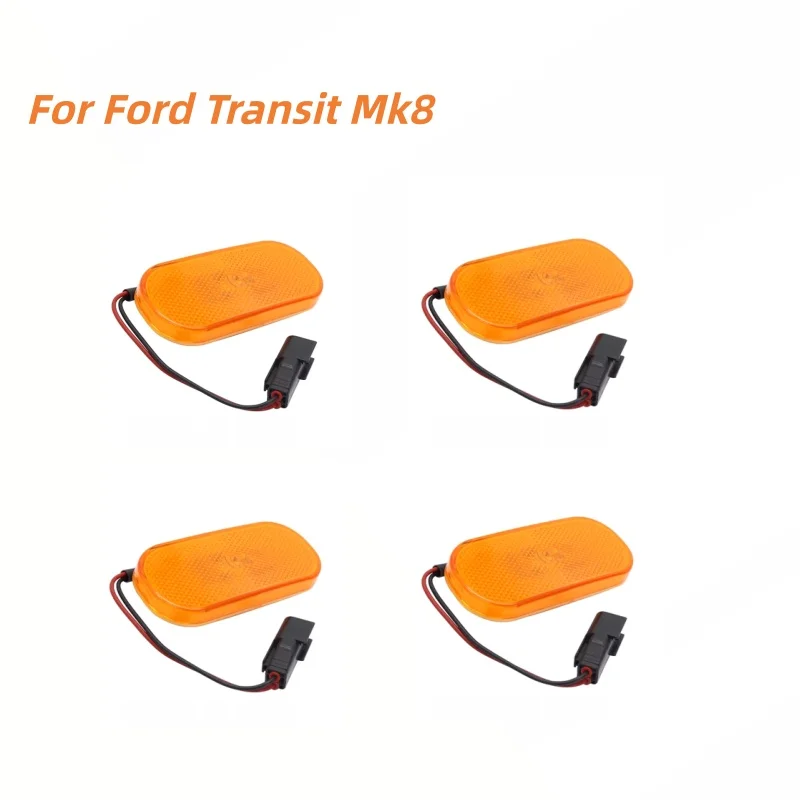 

2/4pcs For Ford Transit Mk8 Side Marker Light L & R Signal Lamp Lenses Bk3115442cb 2014 Onwards Car Lights Accessories
