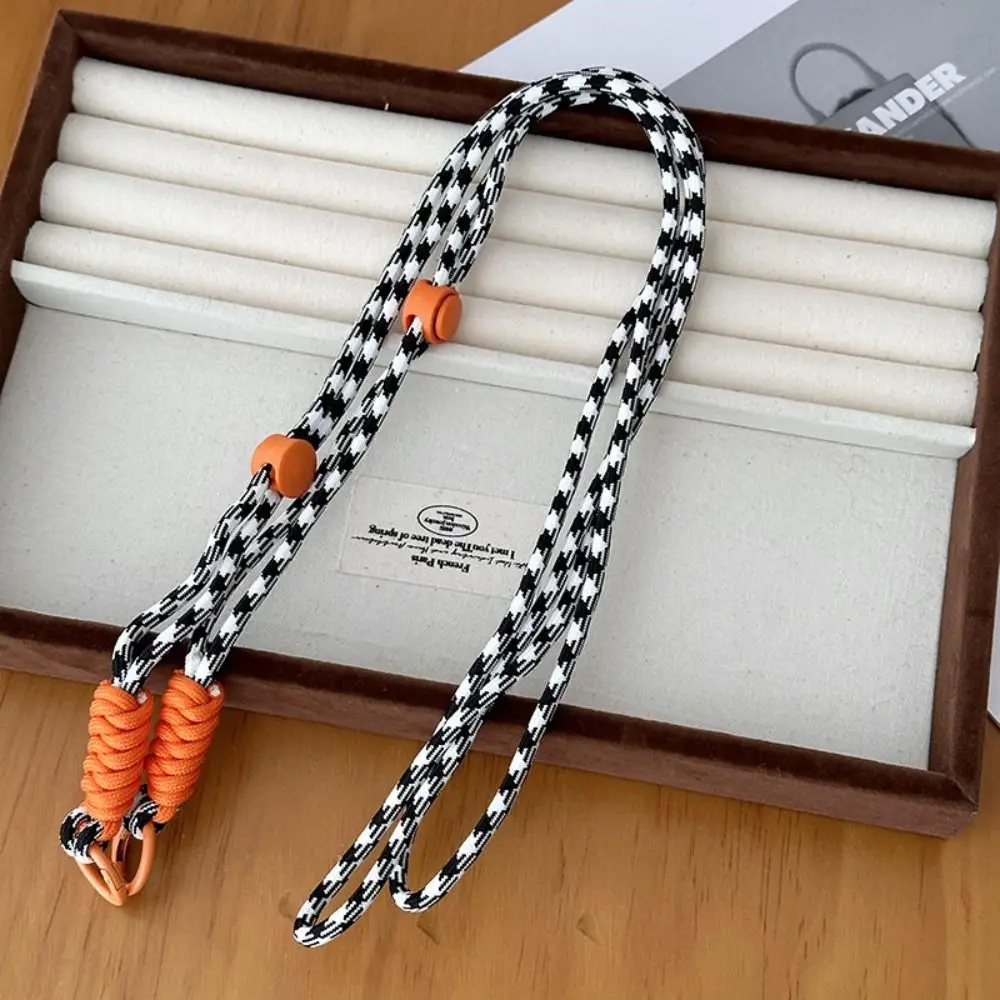 Cute Replacement Crossbody Bag Chain Strap Adjustable Detachable Phone Hanging Rope Stripe Phone Lanyard Bag Accessories