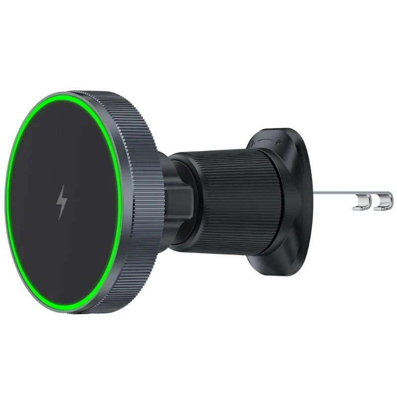 แท่นชาร์จโทรศัพท์มือถือในรถยนต์ 15W การดูดซับแม่เหล็กสำหรับ 15 14 13 12