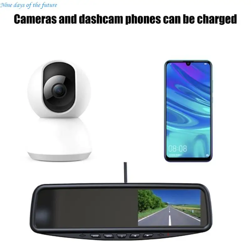 High Durability Miniature USB Charging Cable for 360 Degree Home Camera Ensures Reliable Power Supply Across Large Space E65A