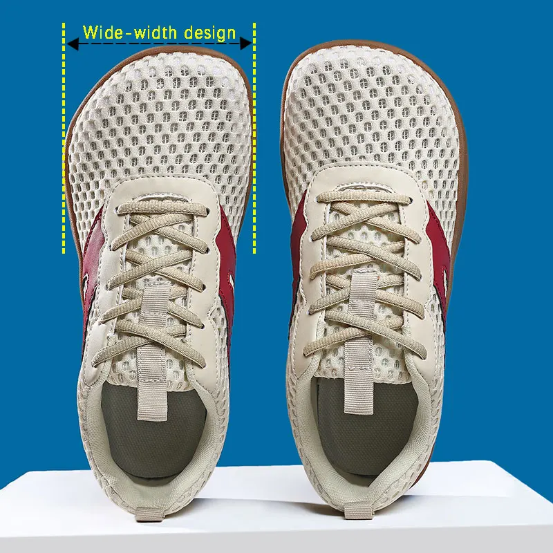 

Men's Wide-Design Anti-Slip Casual Shoes Hiking Shoes Barefoot Loafers Multiple Colors Available Breathable Mesh Men's Footwear