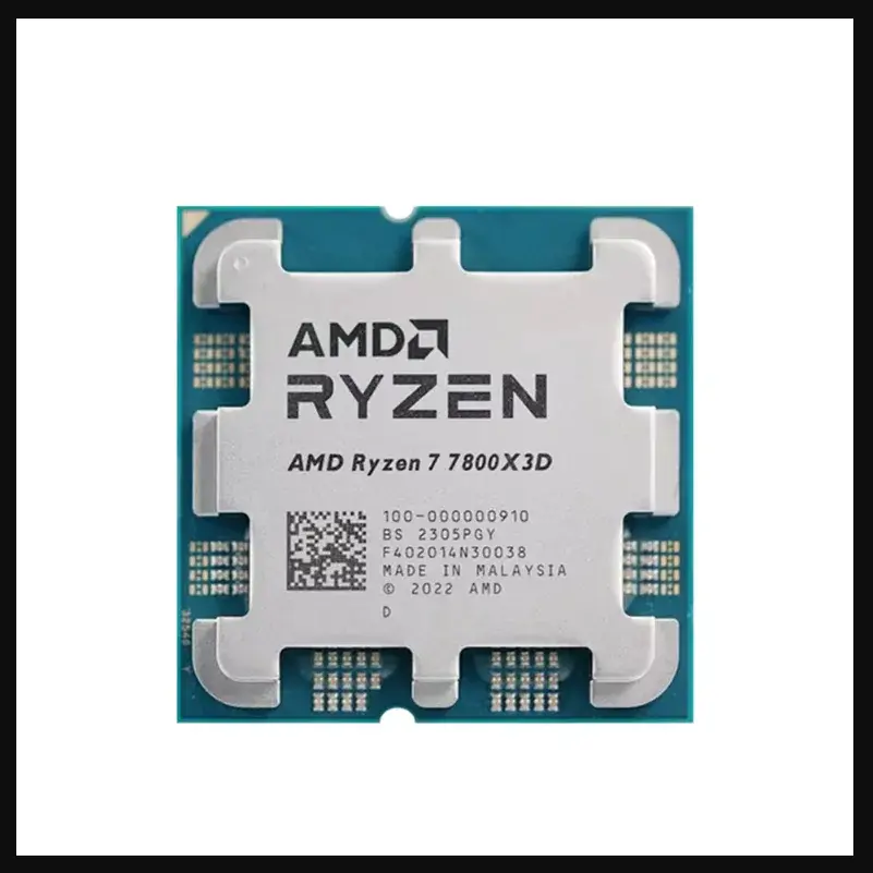AMD Ryzen 7 7800X3D AM5 8 núcleos CPU Mark 34200