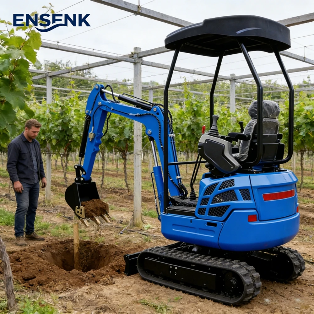 

Мини-экскаватор 1.0 тонны с двигателем Yanmar, строительный, 1.5 тонны, 2.0 тонны, многофункциональный, Европа, EPA Euro 5, CE, прямые продажи с завода