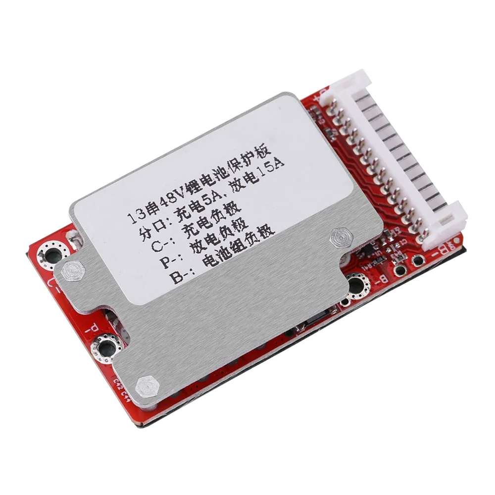 13 Series Protection Board 48V Split-port Battery Charging Protection Board Li ion Battery Protection Board Power Tools