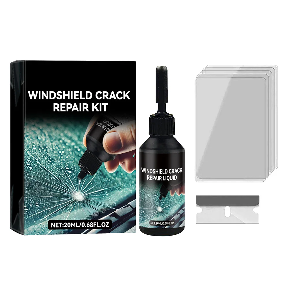 Car Windshield Repair Kit Glass Repair Kit Upgrade For Automotive Windscreen Tool Windshield Crack Repair Kit Car Accessories