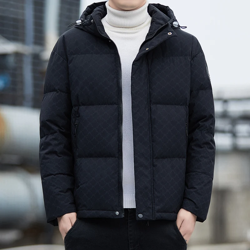 بدلات الصيد في الهواء الطلق سترة مبطنة بالقطن تسلق الجبال أسفل سترة الرجال الأزواج الباردة واقية المألوف بلون أسفل سترة #4