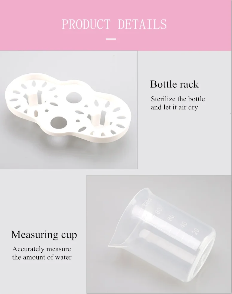 Стерилизатор с подогревом бутылочек 2-в-1, умный контроль температуры, быстрый нагрев, размораживание грудного молока, незаменимый