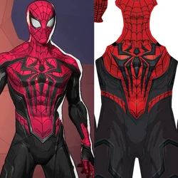 Black Symbiont Marvel Rivals Spiderman Cosplay PS5 Spider Superhero Spandex Zentai Bodysuit Outfits Spiderman Halloween Costume
