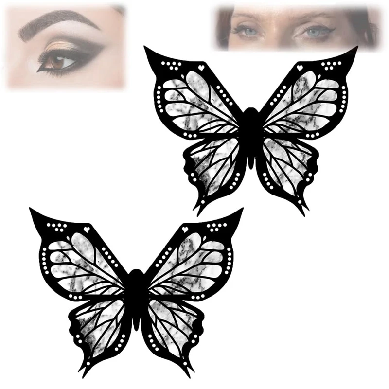 

Butterfly Stencil For Eyeliner, Butterfly Eyeliner Stencil, Butterfly Eye Makeup Stencil, Butterfly Stencil Works