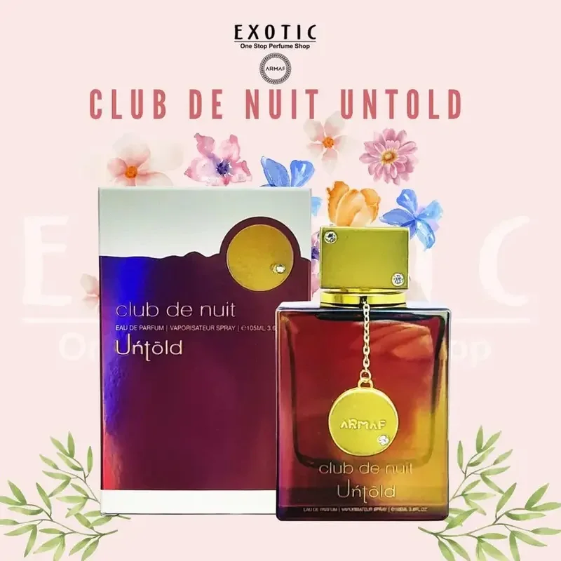 

Armaf Club De Nuit Untold For Men Eau De Parfum Spray, 3.4 Ounce