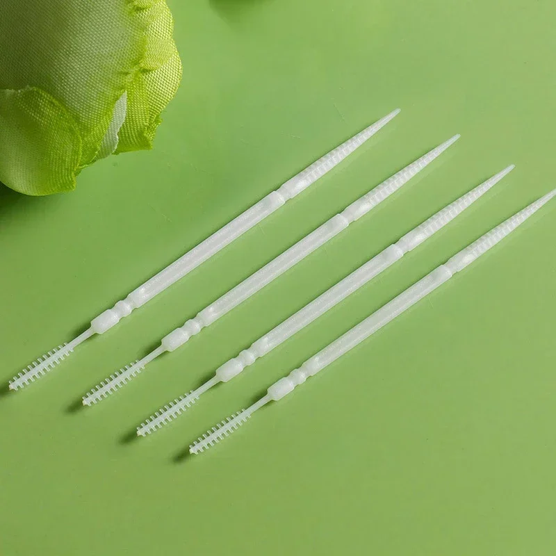 1060pcs/box Double Head Dental Floss Interdental Toothpick Brush Brush Teeth Stick Dental Oral Care Toothpicks Floss Pick