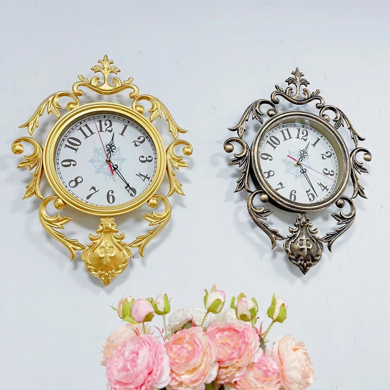 Decorative Wall Clock Modern Wall Watch Luxury Aesthetic Large Clocks Minimalist Silent Elegant Living Room Watches Home Decor