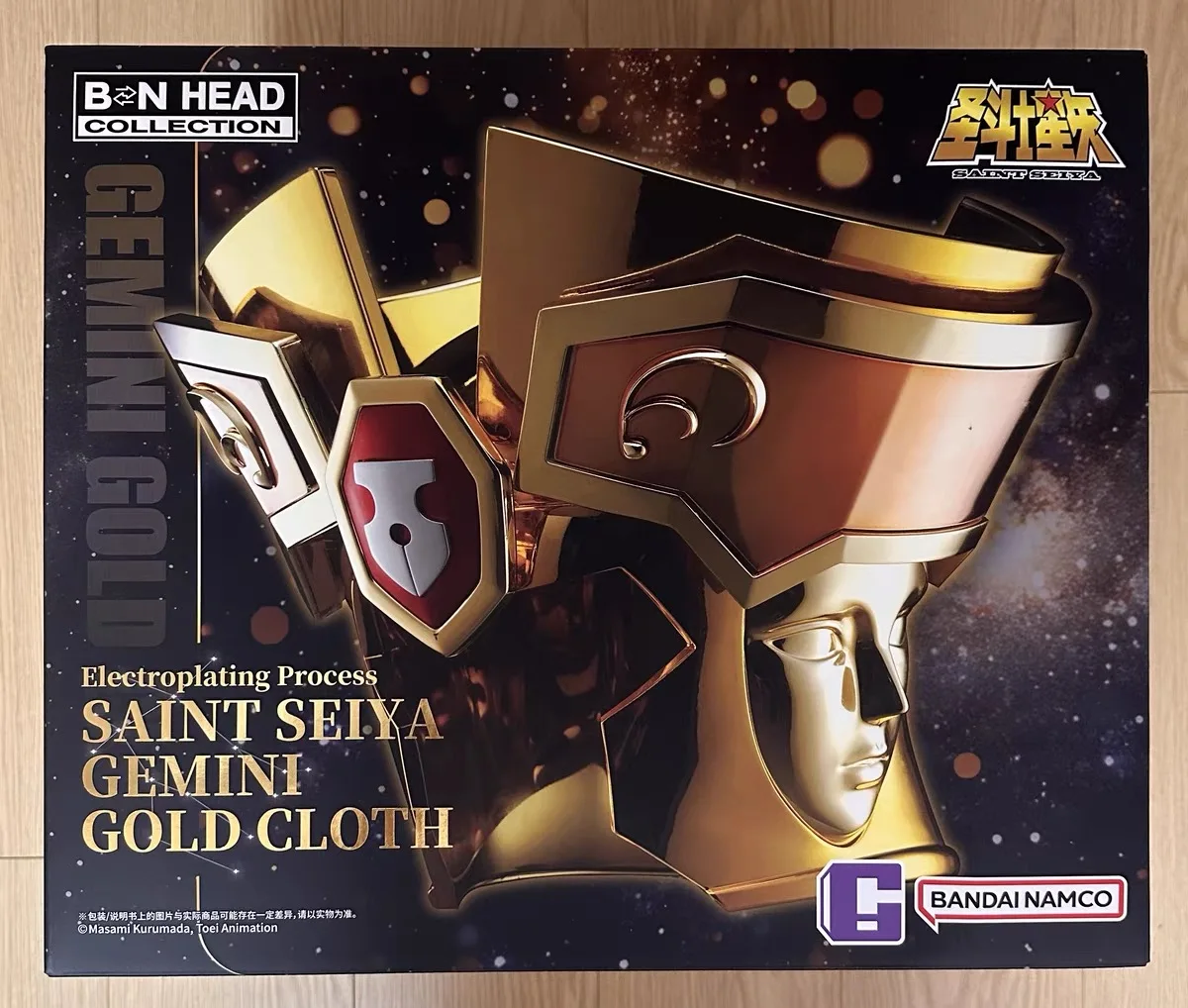 

100% оригинальная фигурка Bandai в наличии BN HEAD COLLECTION Saint Seiya Vol.1 Gemini Saint Clothes на складе