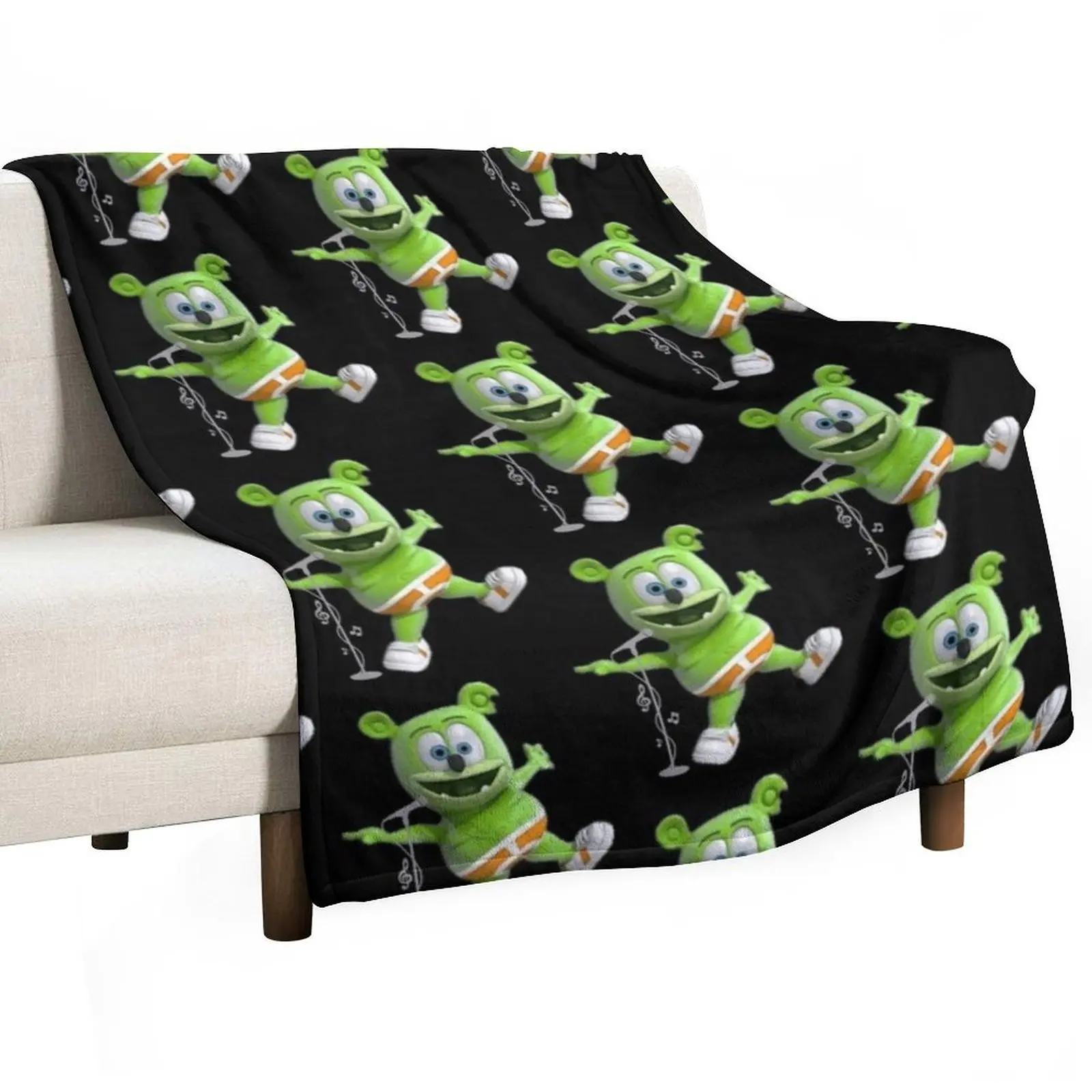 

The gummy bear song . Throw Blanket Decorative Sofas warm winter Warm Kid'S Blankets