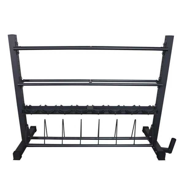 Wholesale Factory Gym Equipment Fitness Equipment Combo Plate Dumbbell Rack Multi Storage Stand Weight Shelf