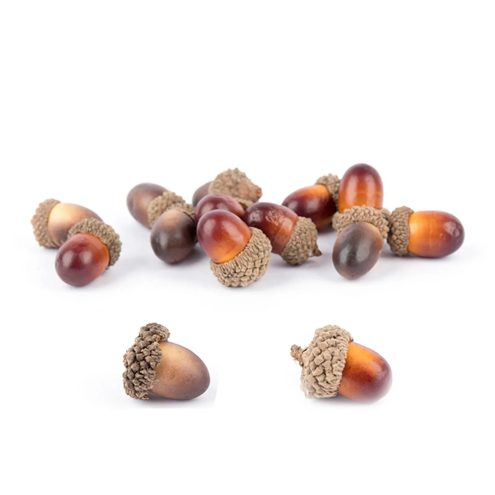 Assorted Maple Leaves Set Fall Thanksgiving Artificial Pumpkin Craft Pine Cone Acorn Thanksgiving Products Simulated Pumpkin