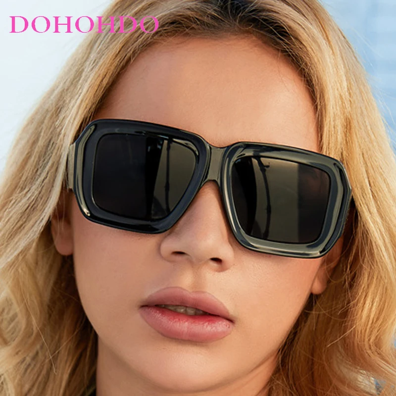 

Fashion Square Women Sunglasses Luxury Brand Oversized Punk Men Eyewear Outdoor Driving Travel Sunglasses Ladies Lentes UV400