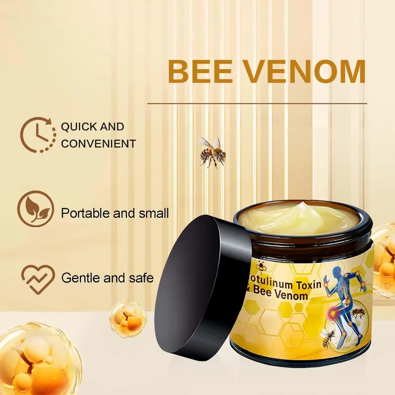 2PCS Botulinum Toxin & Bee Venom, Bee Venom Bone Cream, Bee Venom Joint Gel, Professionelle Bee Venom Joint & Bone Cream, Bee Venom
